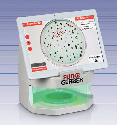 ISO9001 Máy đếm khuẩn lạc Colonystar Đánh giá Đĩa Petri