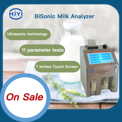 Máy phân tích sữa Bisonic Lactoscan Tiêu thụ điện năng thấp Siêu âm