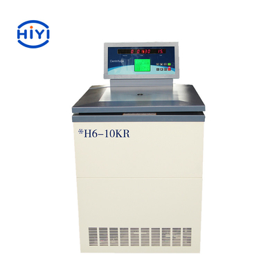 Máy ly tâm làm lạnh tốc độ cao H6-10KR Khóa nắp tự động điện tử cho y học lâm sàng