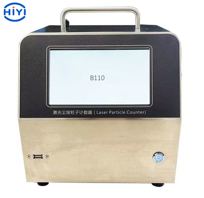 B110 Laser Particle Counter Size Range 0.1 Micro Meter 28.3L/M Dòng chảy cho AR Glass &amp; Semiconductor Chip Manufacturi