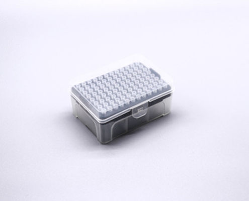 10μL 96 lỗ Bộ lọc Pipette Mẹo dùng trong phòng thí nghiệm Polypropylene cấp y tế